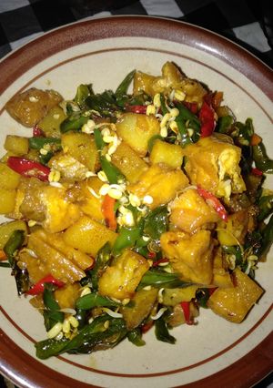 Foto resep Kikil cabe hijau menu buka puasa
