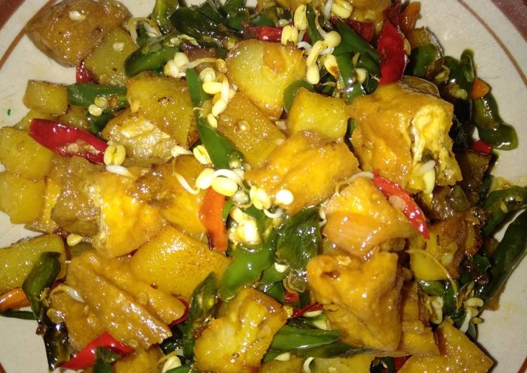 Recipe: Yummy Kikil cabe hijau menu buka puasa