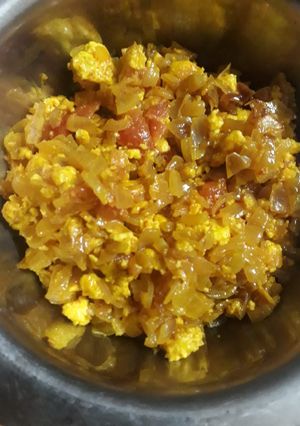 A picture of Paneer Bhurji.