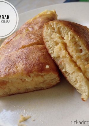 Foto resep Terang Bulan (martabak manis) Isi Keju (pakai teflon)