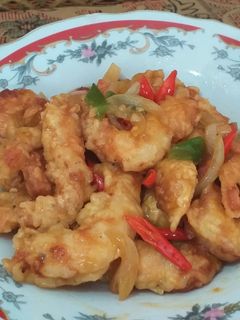 Foto resep Udang Goreng Tepung Saus Tiram