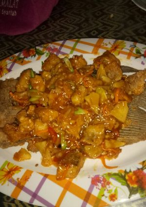 Foto resep Gurame saos asam manis