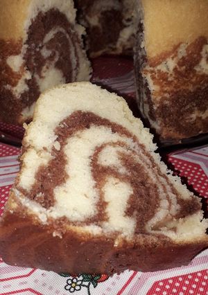 Una foto de Budín marmolado de Nesquik