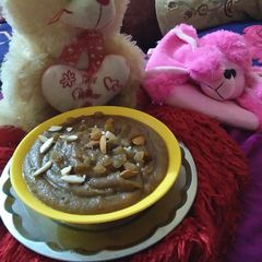 Aate ka halwa A picture of Aate ka halwa.