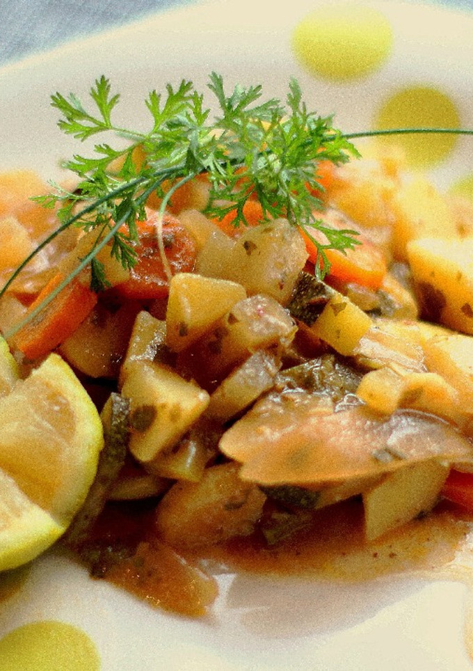 Una foto de Estofado de Verduras Picante