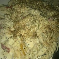 White sauce pasta A picture of White sauce pasta.