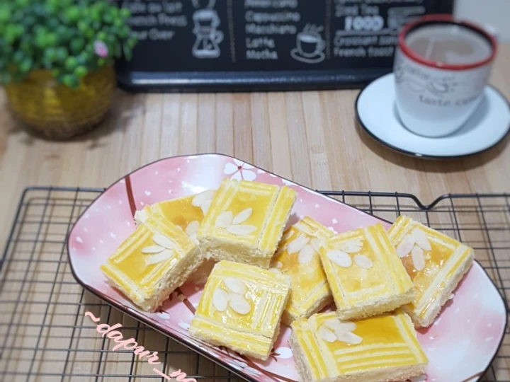 Langkah Gampang Membuat Resep Boterkoek/Dutch Buttercake 1 telur/Lekker Holand yang Lezat Anti Ribet, Sempurna