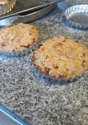 Una foto de Crumble de manzanas