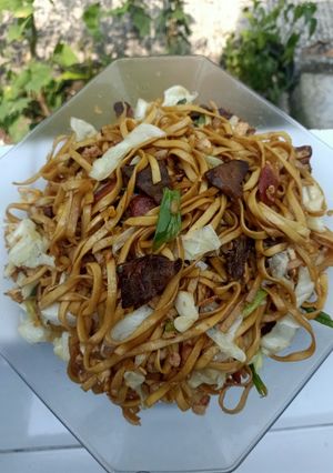 Foto resep Mie Gepeng Goreng Sapi