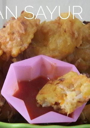 Foto resep Bakwan Sayur Merah
