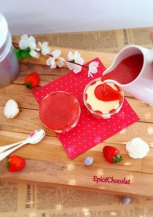 Une photo de Semoule a la fraise