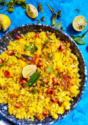 A picture of Poha.