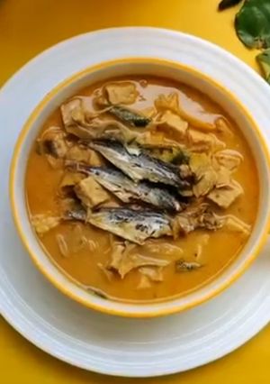 Foto resep Jantung Pisang Kuah Santan Masak Pedas
