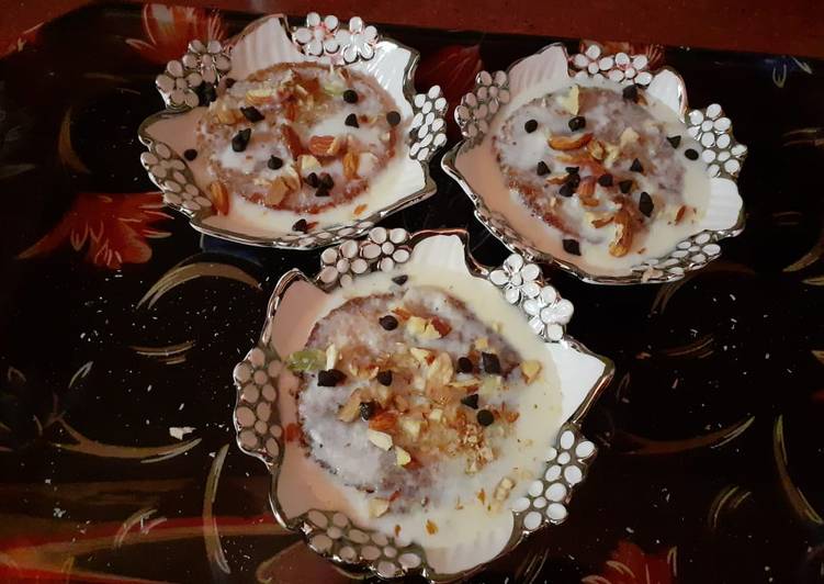 Recipe of Speedy Umm ali