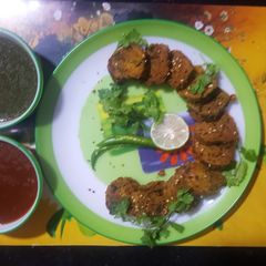 A picture of Ghav bajra na muthia.