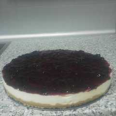 Una foto de Tarta de queso sin horno