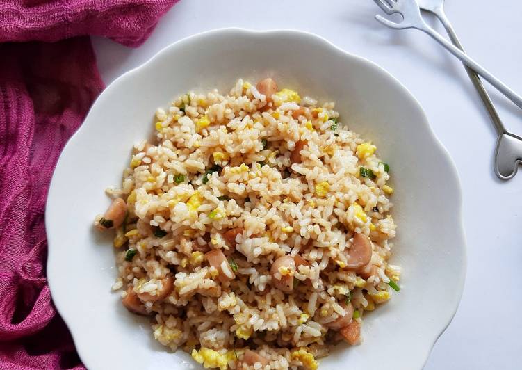 Masakan Unik Yakimeshi (Japanese Fried Rice) | SIMPLE, ENAK DAN GURIH Gurih Mantul