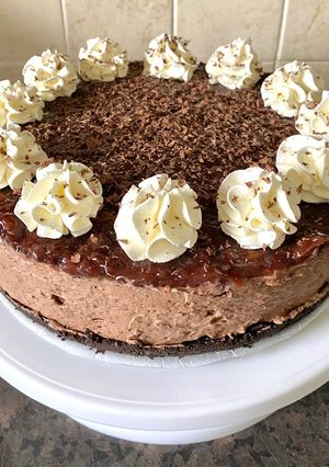 Fekete erdő sajttorta recept fotója
