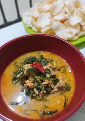 Foto resep Kangkung Masak Santan