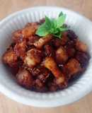 THỊT kho ruốc sả