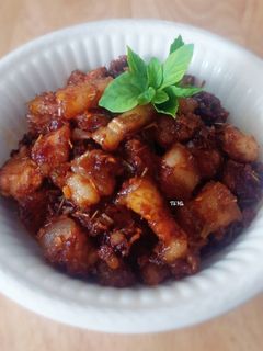 Hình của món THỊT kho ruốc sả.