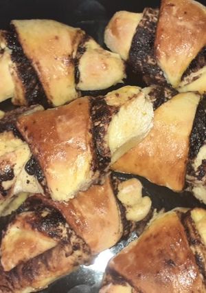 Pehelykönnyű kakaós kifli recept fotója