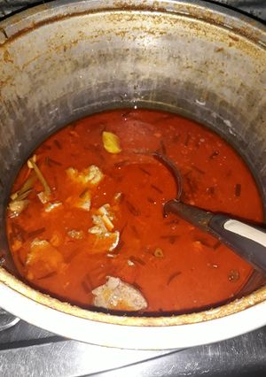 Foto resep Lada daging sapi dan usus sapi