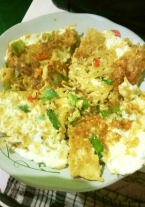 Foto resep Omlet Indomie ekonomis