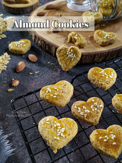 Foto resep Almond Cookies