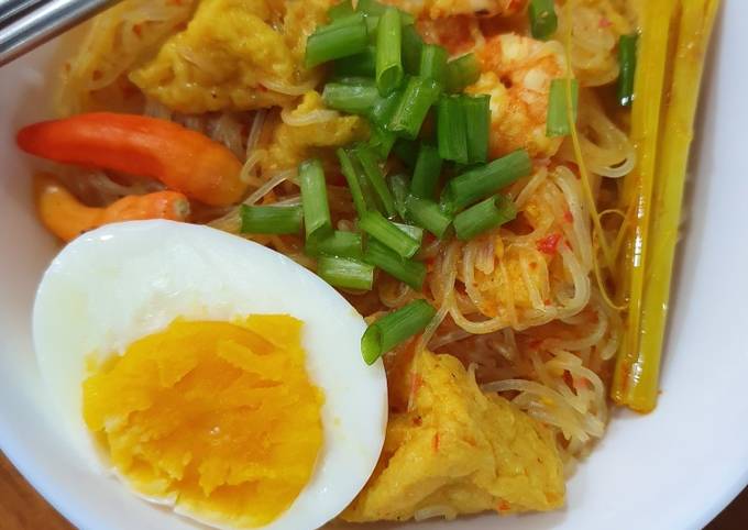 Bihun Laksa Simple