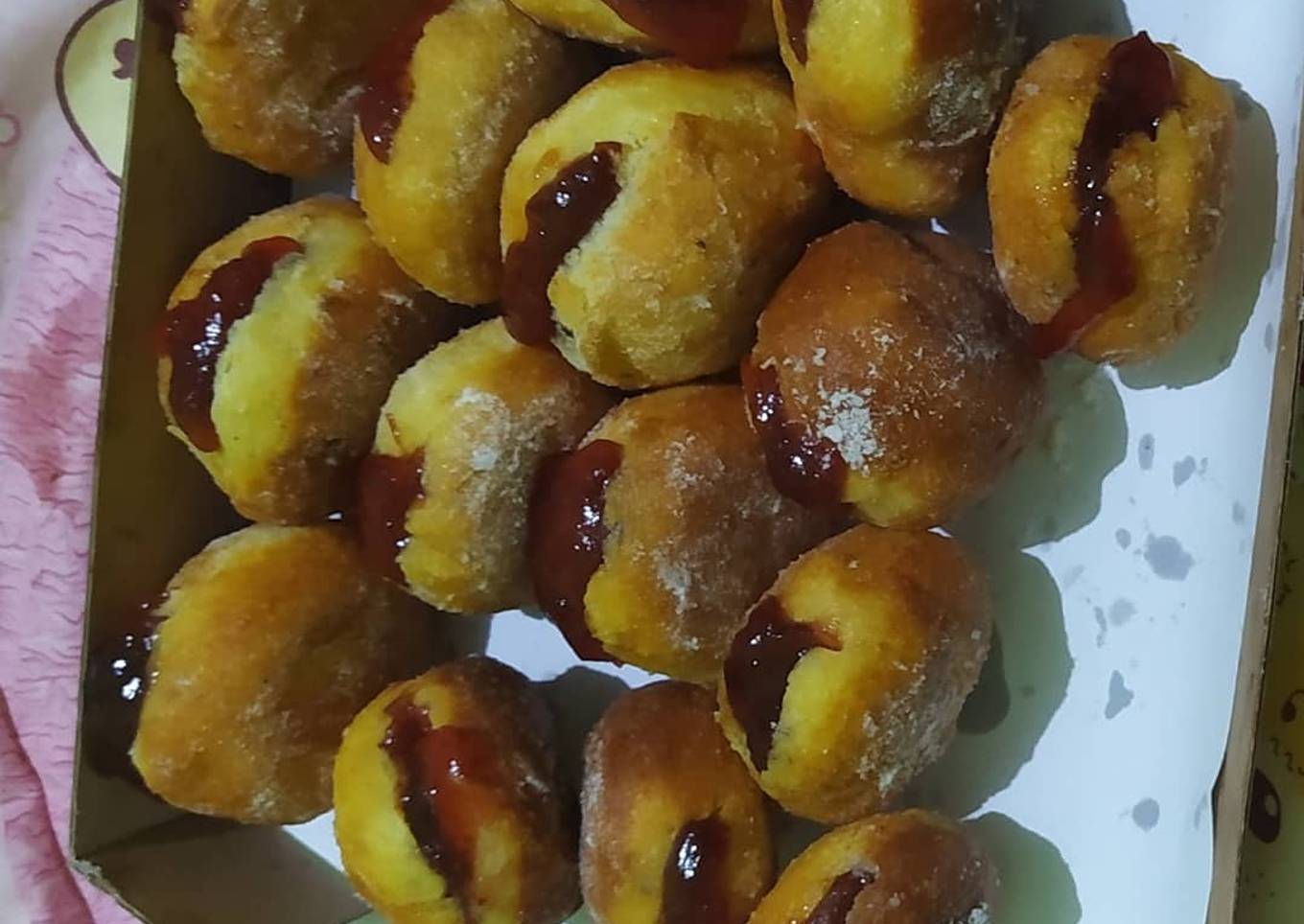Bomboloni stroberi