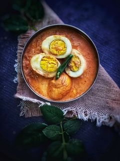 ডিমের জাফরানি ঝোল রেসিপির প্রধান ছবি
