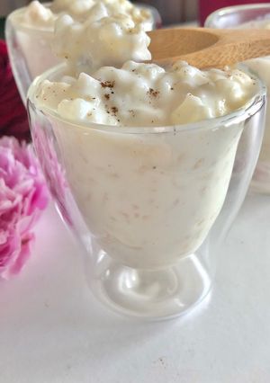 Une photo de Riz au lait à la fleur d’oranger au companion