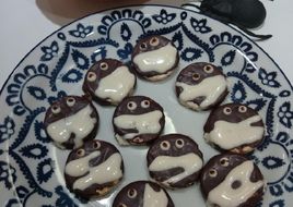 Biscoitinhos de múmia sem glúten e sem leite