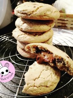 Une photo de Cookies à la pâte à tartiner