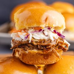 A picture of Brisket Sliders.