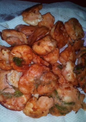 A picture of Cauliflower Tempura#vegetable contest.