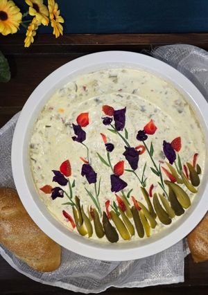 صورة لوصفة سلطة أوليفيه 🇷🇺 (السلطة الروسية)