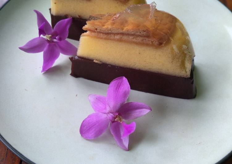 Recipe: Tasty Puding Marie Regal 3 Lapis