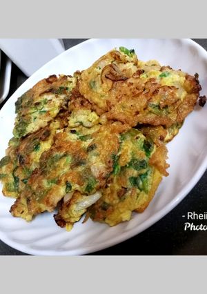 Foto resep Telur goreng dengan lobak kering,(joi po cin kaitan)