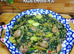 Gambar 22:2:25 - Pucuk ubi masak tempoyak petai