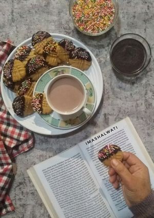 Foto resep Chocolate butter cookies