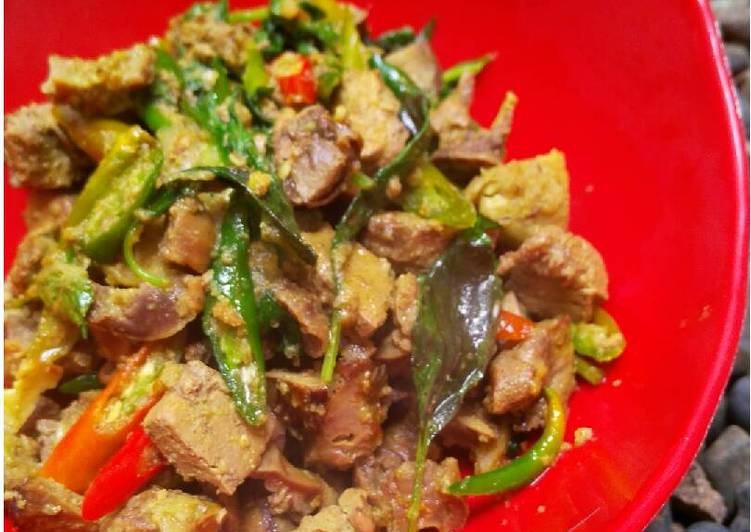 Langkah Mudah untuk mengolah Ati Ampela Kemangi, Enak Banget