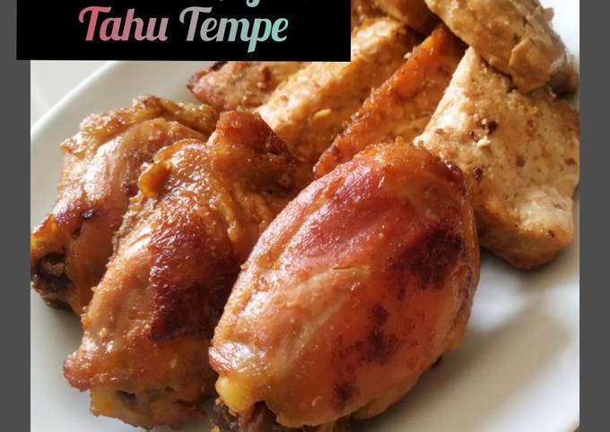 Cara Gampang Membuat Baceman Ayam Tahu Tempe Anti Gagal