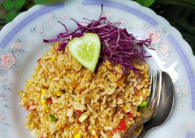 How to Make Yummy Nasi Goreng Thiwul