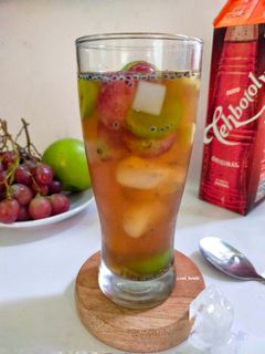 Foto resep 316. Es Teh Tropical (Anggur dan Apel)