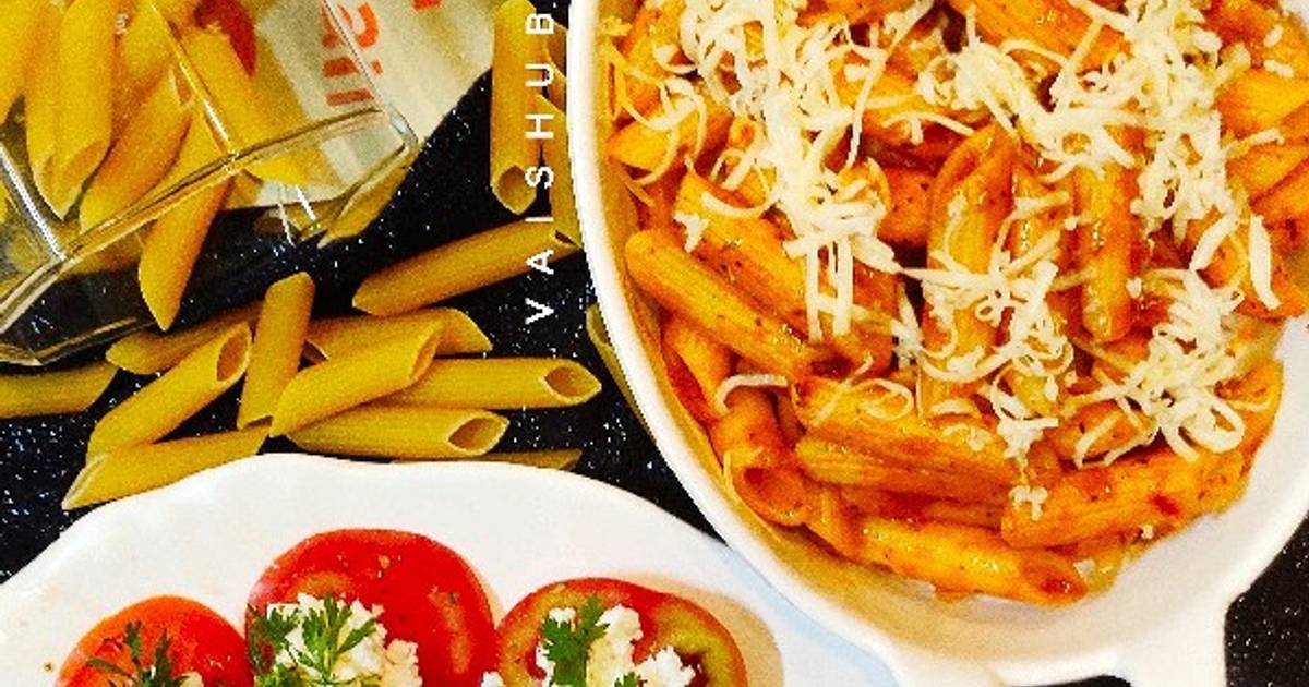 Homemade Italian Penne Rigate Pasta Recipe by Rafael Sanches - Cookpad