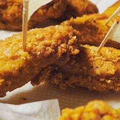 A picture of Fried Chicken 6 ways (Including Snopp Dogg Special Recipe).