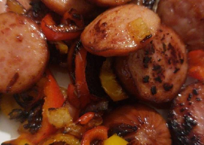 Steps to Prepare Quick Sausage and peppers