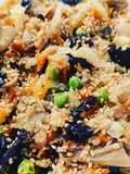 Quinoa saltata con carosello di verdure e semi croccanti